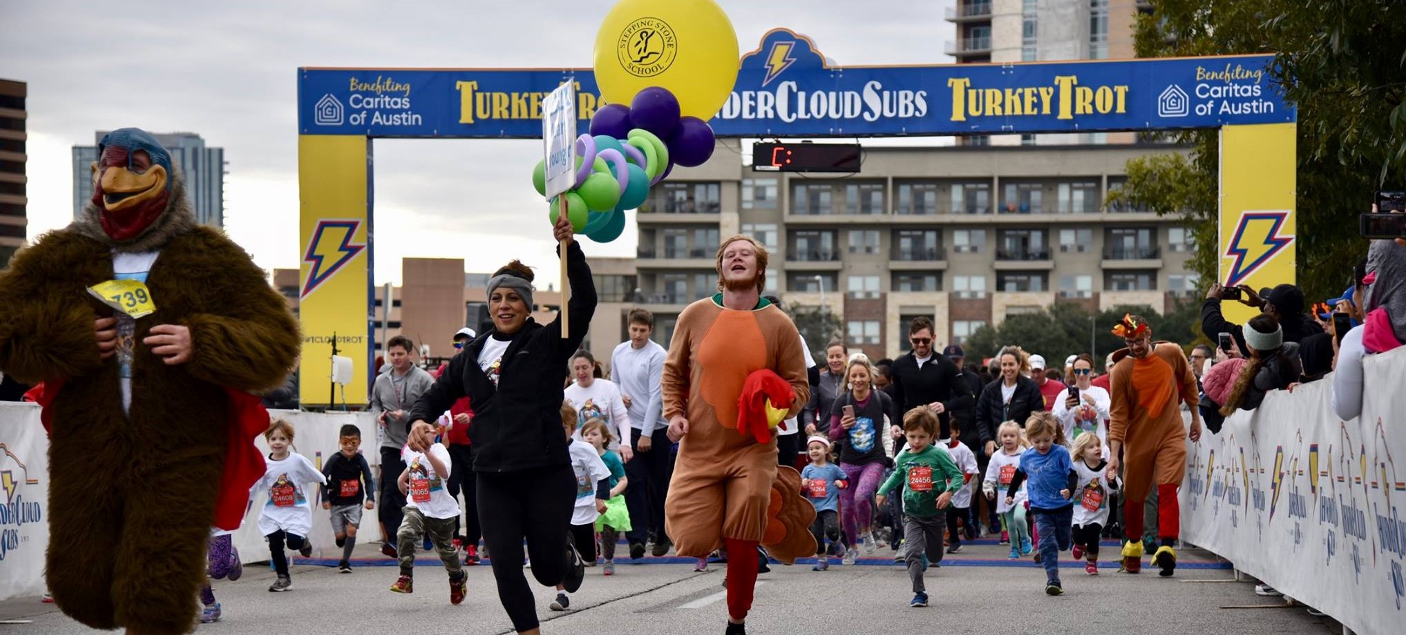 A Behind-The-Scenes Look at the ThunderCloud Subs Turkey Trot